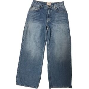 Urban Outfitters BDG High Rise Cropped Wide Leg Jeans Women's 29